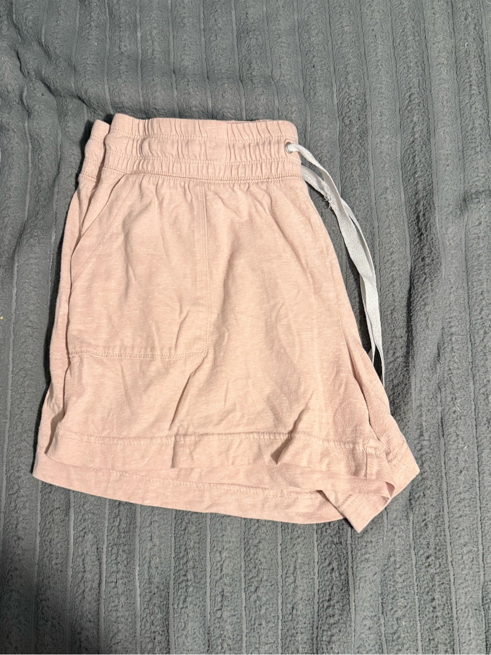 Women’s Light Pink Athletic Drawstring Shorts